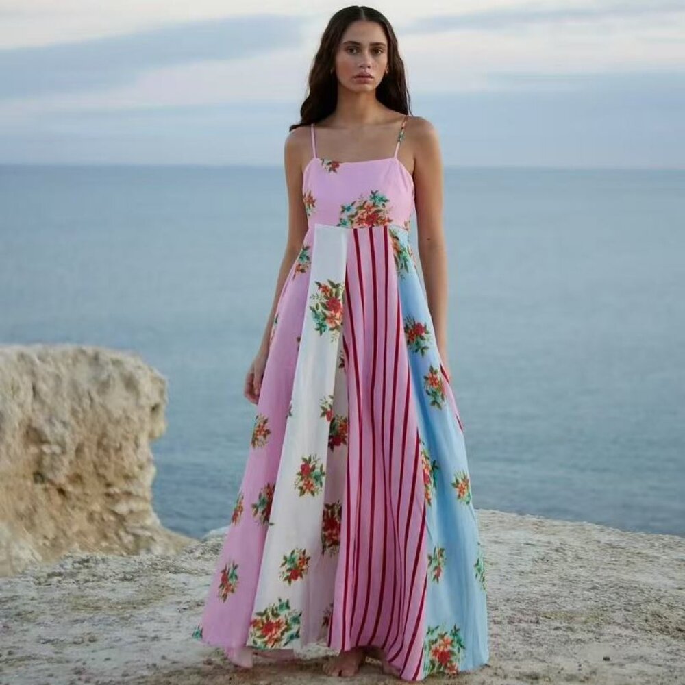 ASTON STUDIO Women's Lucille Belted Floral Linen Shirtdresswasazxsaq